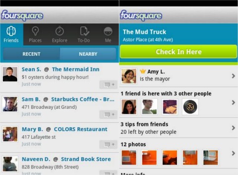 foursquare-android-app Foursquare