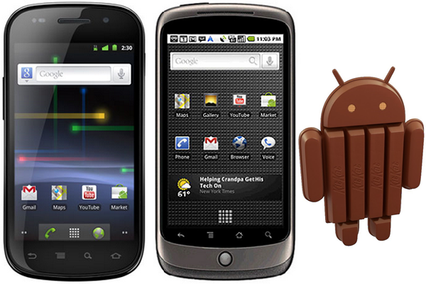 android kitkat in nexus